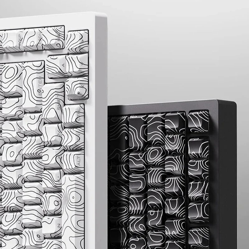 MONSGEEK M1 V5-SP 83-näppäintä vaihdettavat kytkimet mekaaninen pelinäppäimistö monivärinen taustavalo pitkäkestoinen akku