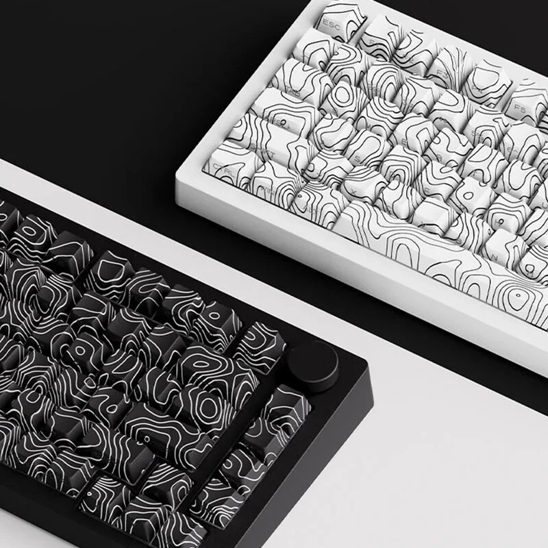 MONSGEEK M1 V5-SP 83-näppäintä vaihdettavat kytkimet mekaaninen pelinäppäimistö monivärinen taustavalo pitkäkestoinen akku