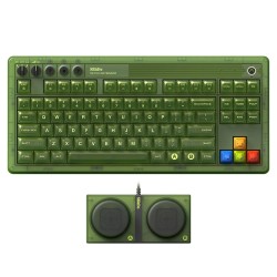 Uusi 8BitDo Retro 87X mekaaninen 87 näppäin RGB vaihdettavat kytkimet langaton näppäimistö
