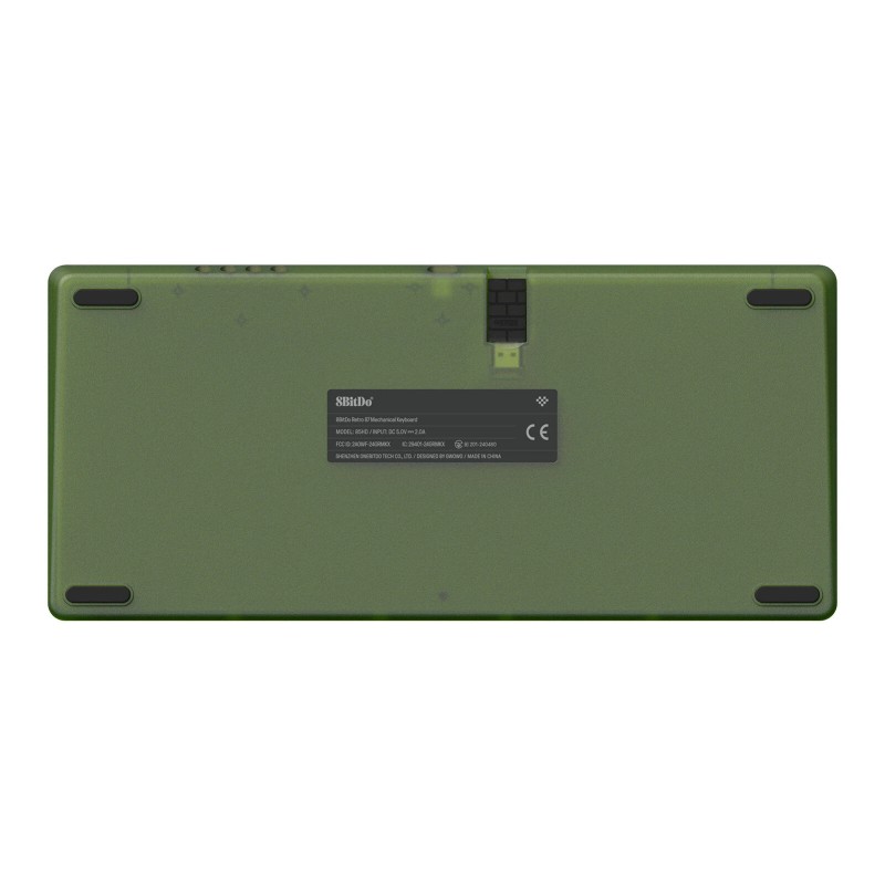 Uusi 8BitDo Retro 87X mekaaninen 87-näppäin RGB vaihdettavat kytkimet langaton näppäimistö