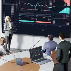 Acasis 21-porttinen Thunderbolt4-telakointiasema 90 W 8K/60Hz 40 Gbps USB-C-keskitin