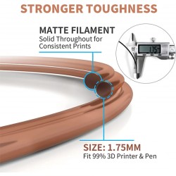 GEEETECH PLA matta oranssi filamentti 1,75 mm 1 kg rulla 5 tai 10 kpl