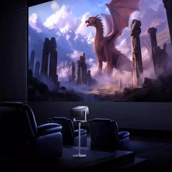 Vidda C3 Pro 4K kolmivärinen laserprojektori 4+128 Gt Dolby Vision IMAX HDR10+