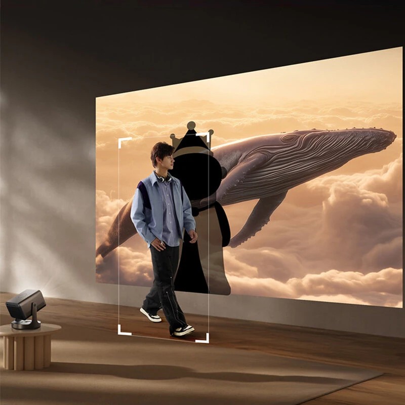 Vidda C3 Ultra 4K laserprojektori 3200 luumenia Dolby Vision HDR10+ JBL-ääni sisältää TV-tikun