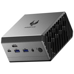 AOOSTAR GT37 mini-tietokone AMD RyzenAI9HX370 12-ytiminen 32GB DDR5X 1TB SSD-levy kolmenäytön Windows 11 Pro