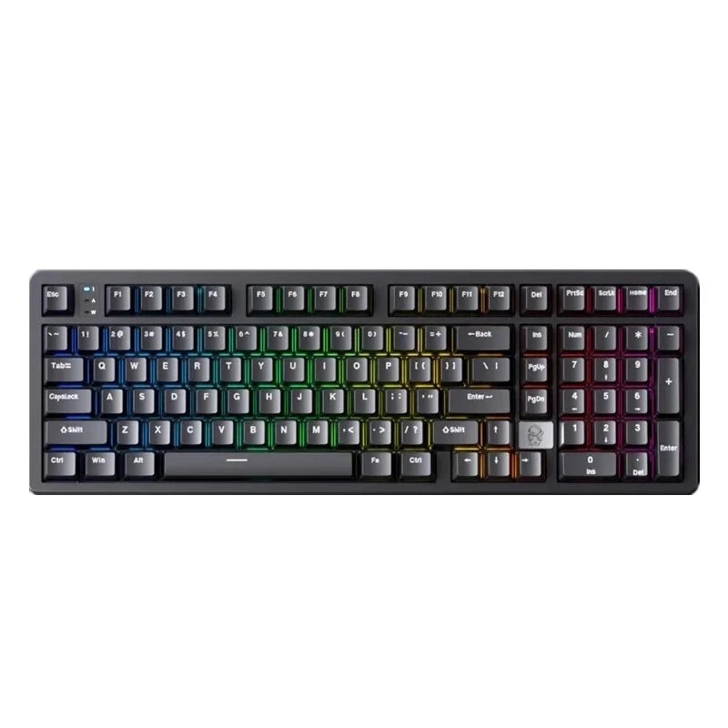 LEOBOG Hi98 Pro alumiiniseos kolmikäyttöinen mekaaninen näppäimistö 101 näppäintä kytkinvaihtotuki tiivisterakenne