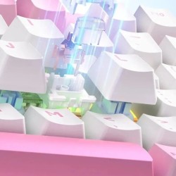 LEOBOG Hi98 Pro alumiiniseos kolmikäyttöinen mekaaninen näppäimistö 101 näppäintä kytkinvaihtotuki tiivisterakenne