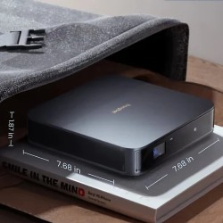 Dangbei Atom Google TV laserprojektori 1200 ISO-lumenia 1080p täysi-HD Dolby-ääni automaattitarkennus