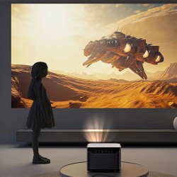 Dangbei Mars Pro 2 ALPD-laserprojektori natiivinen 4K-resoluutio 2450 ISO-lumenia Dolby-ääni Netflix-lisensoitu Google TV