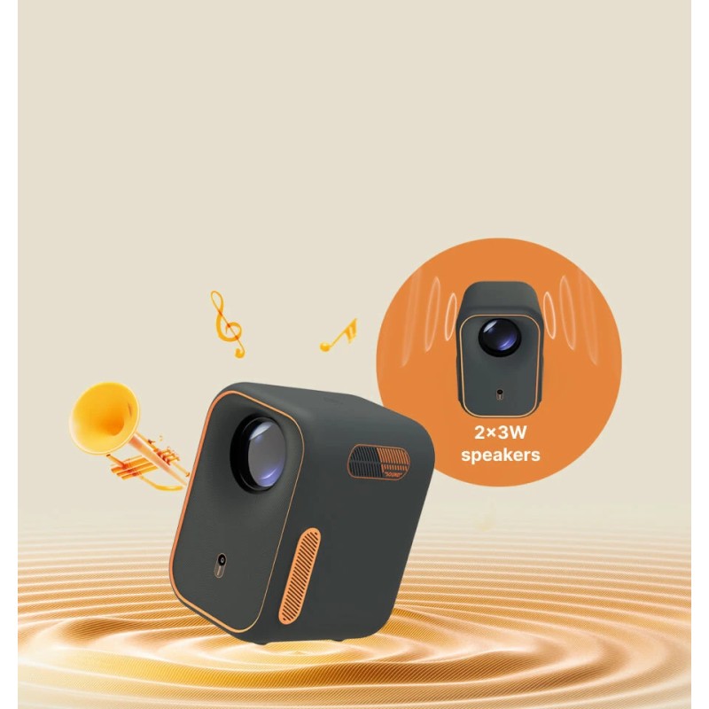 Formovie Xming Episode One Google TV projektori Netflix-sertifioitu 1080p automaattinen korjaus ja tarkennus 120-tuuman 5G-WIFI