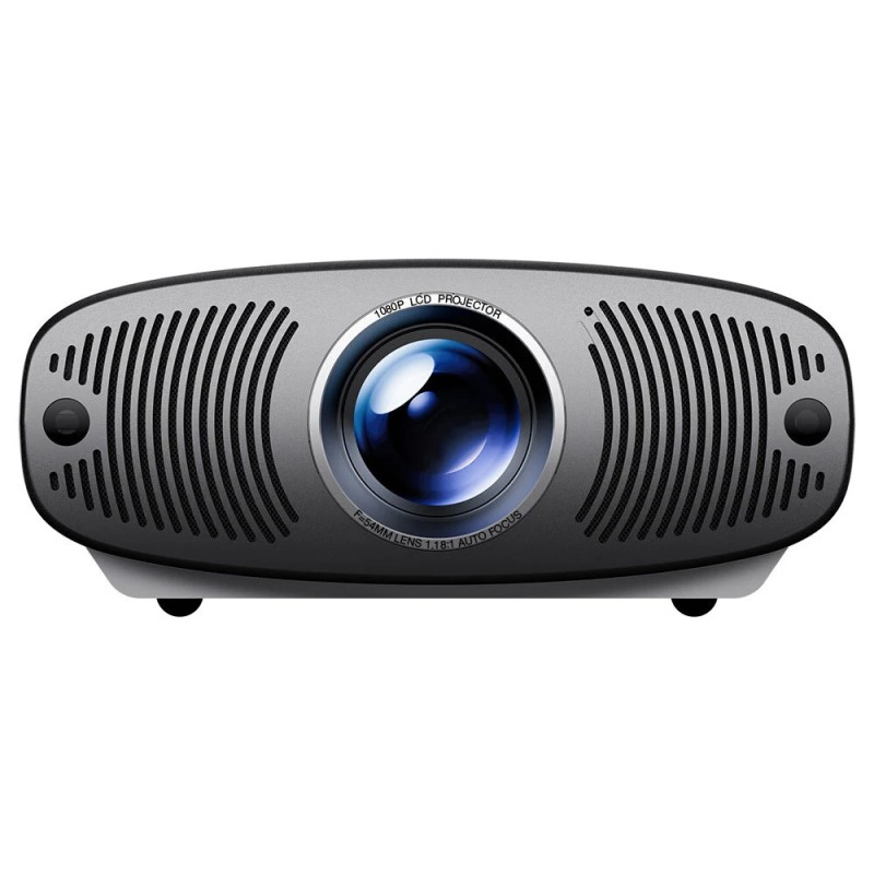 BlitzWolf BW-V11 projektori Google TV ja Netflix lisenssi 4K 1100 ANSI-lumenia HDR10 1080p 20W bassokaiutin