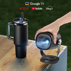 Dangbei Freedo kannettava 1080p projektori Google TV Netflix-lisensoitu Dolby-ääni automaattitarkennus