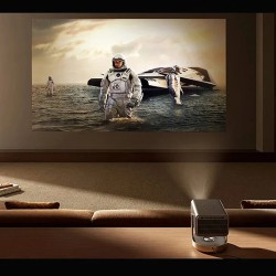 Hisense Vidda C2 Ultra 4K kolmivärinen laseri projektori 4G+128G 3000 lumenia JBL 2.1-kanava kaupanpäällinen tv-tikku