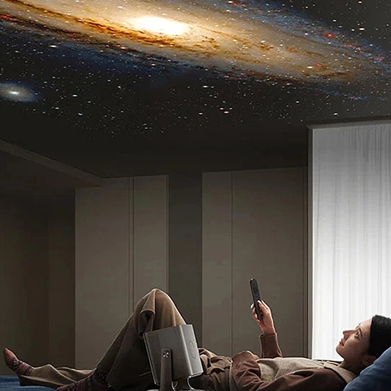 Hisense Vidda C2 Ultra 4K kolmivärinen laseri projektori 4G+128G 3000 lumenia JBL 2.1-kanava kaupanpäällinen tv-tikku