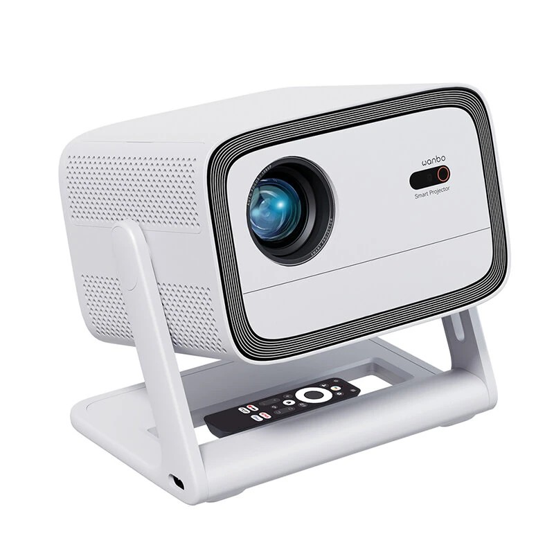 Wanbo Vali 1 älykäs 200 kääntyvä gimbal projektori 1080p 900 lumenia Android TV 11