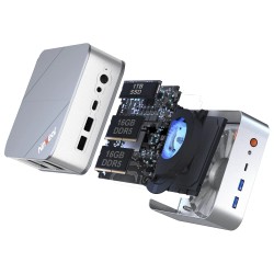 Ninkear M8 mini-tietokone AMD Ryzen 7 8745HS 32GB DDR5 1TB SSD WiFi6 BT5.2