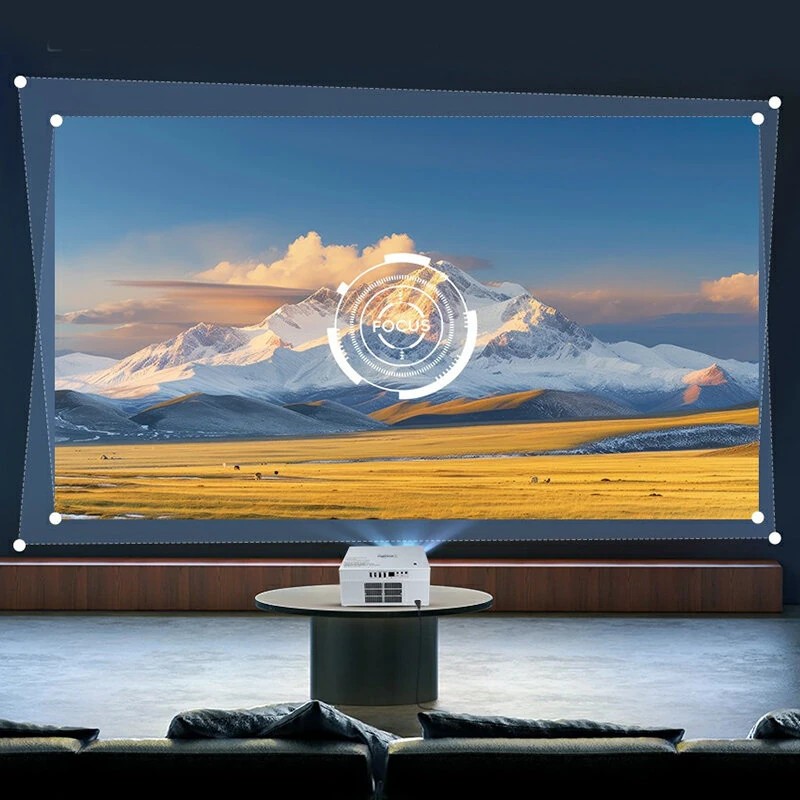 ThundeaL TDA7W älyprojektori täysresoluutio 1080p 19000 lumenia automaattitarkennus WiFi6 ja BT5.0