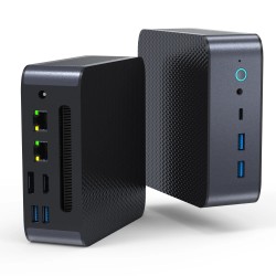 ALLIWAVA H90 Pro mini-tietokone AMD Ryzen 7 8745HS 32GB DDR5 1TB SSD Windows 11