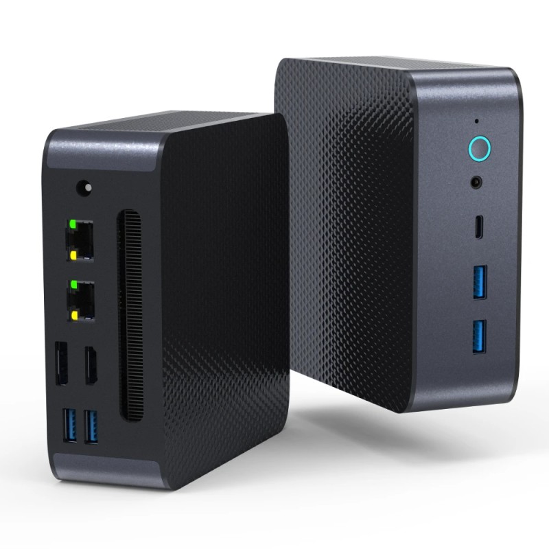 ALLIWAVA H90 Pro mini-tietokone AMD Ryzen 7 8745HS 32GB DDR5 1TB SSD Windows 11