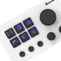 MiraBox HSV293N3 suoratoisto-ohjauspaneeli 6 ohjelmoitavaa näppäintä näyttöillä ja pyörivillä nupeilla