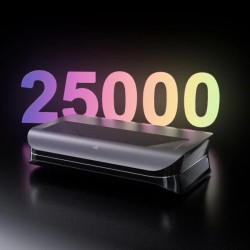 AWOL kolmivärilaseri 3D projektori LTV-2500 lyhyt heijastusetäisyys sisältää Amazon Fire TV Stick 4K Max