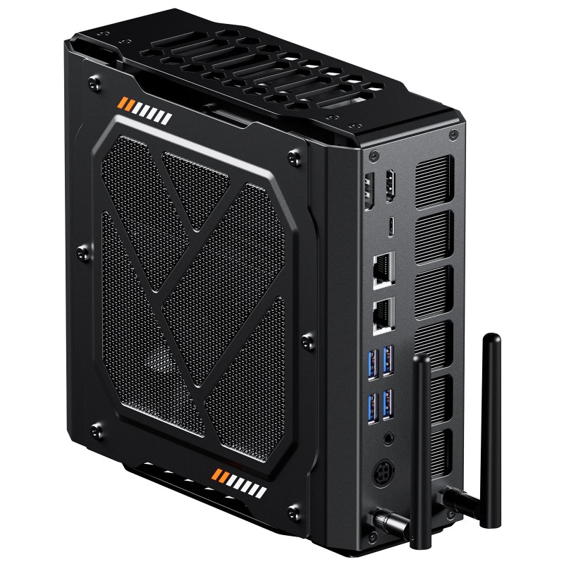 AOOSTAR GODY minitietokone pelitietokone Ryzen9-7940HX 16-ydintä 32-säiettä RadeonRX7600XT 8GB 32/64GB DDR5 1/2TB SSD Windows11