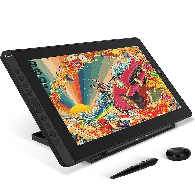 HUION Kamvas 16 15 6 tuumainen täysin laminoitu piirtonäyttö paristoton kynä