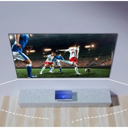 CASIRIS 8K ALR 100 tuuman projektorivalkokangas musta ruudukko 16:9 alumiinikehys 160° katselukulma yhteensopiva XIAOMI FENGMI