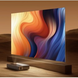 FENGMI Formovie THEATER kolmoisvärinen 4K laser lyhytheittoprojektori UST ALPD4.0 RGB+ 2800 ANSI-lm Android TV11