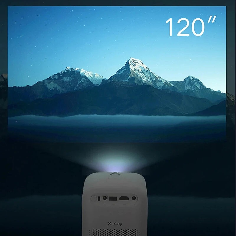 Formovie Xming Q1SE LED-projektori 250 ANSI-lumenia 1080p kotiteatteri langaton