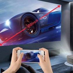 Everycom Cubelite MAX 2800 ANSI-lumen 1080p älyprojektori Android 12 automaattitarkennus