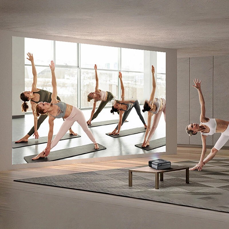 CAIWEI A8K 4K älyprojektori Android TV 11.0 Netflix ja Google TV sertifioitu 1000 ANSI