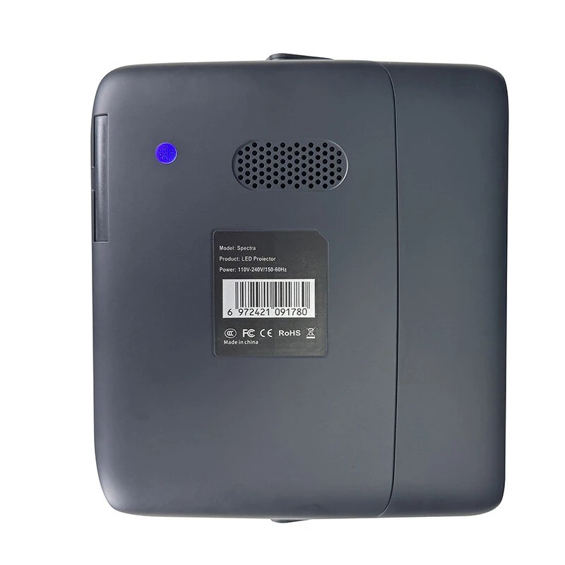 Netflix-sertifioitu Everycom Spectra 1080p 4K-tuki 1200 ANSI-lumenia WiFi6 Bluetooth automaattitarkennus