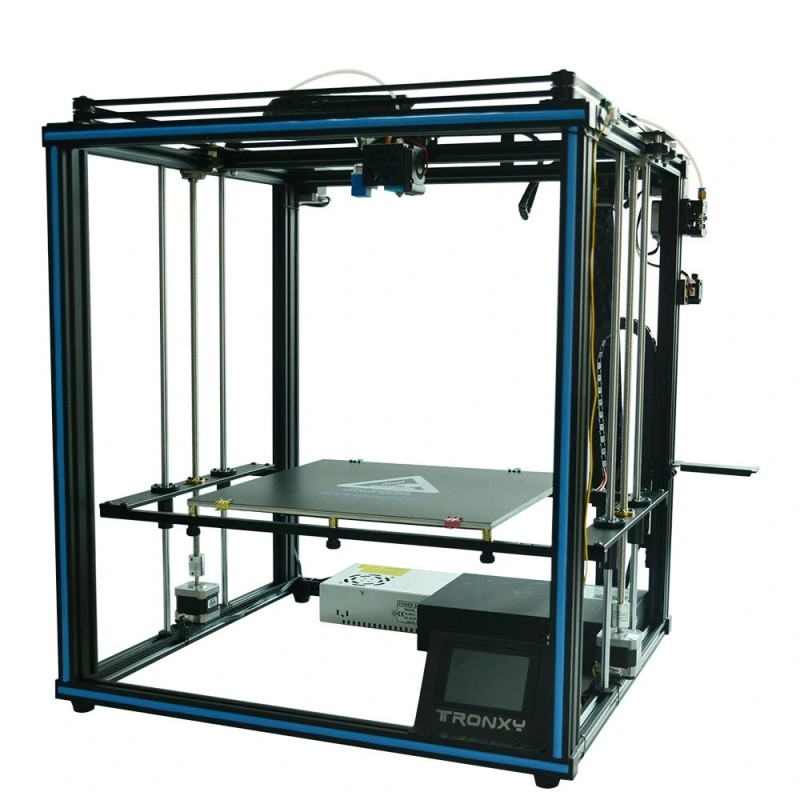 TRONXY X5SA itse koottava alumiinirunkoinen 3D-tulostin 330×330×400 mm päivitetyllä kosketusnäytöllä