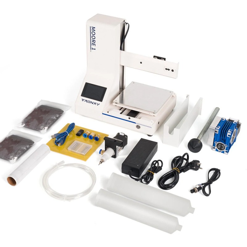 Tronxy Moore 1 keramiikka 3D-tulostin 180x180x180 mm nestemäinen laskeumamallinnus savitulostus