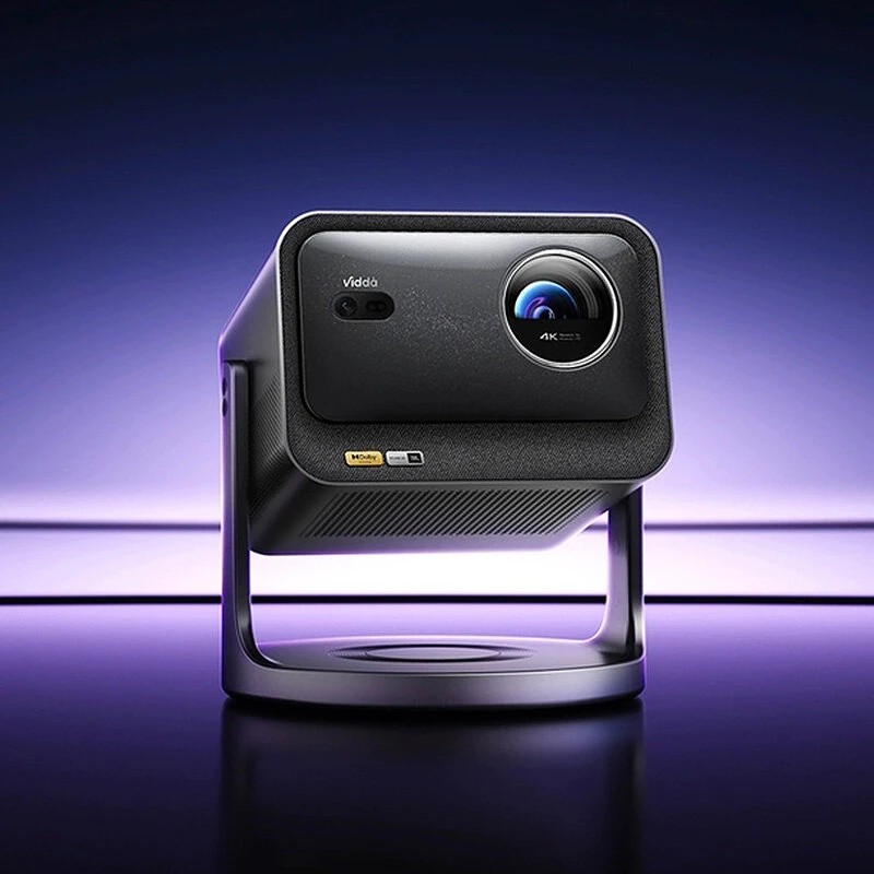 Vidda C3S 4K kolmivärinen laserprojektori Dolby Visionilla IMAX HDR10 WiFi 6 Android TV