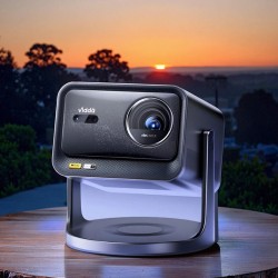 Vidda C3S 4K kolmivärinen laserprojektori Dolby Visionilla IMAX HDR10 WiFi 6 Android TV