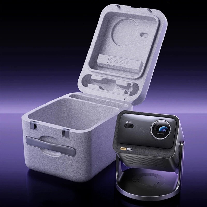 Vidda C3S 4K kolmivärinen laserprojektori Dolby Visionilla IMAX HDR10 WiFi 6 Android TV