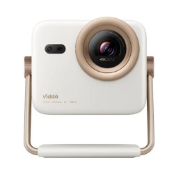 Vidda M2 Pro 4K kolmivärilaser kotiteatteriprojektori 1200 lumenia HDR10+ 3D Android