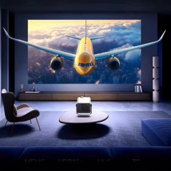 Vidda M2 Pro 4K kolmivärilaser kotiteatteriprojektori 1200 lumenia HDR10+ 3D Android