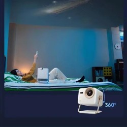 Vidda M2 Pro 4K kolmivärilaser kotiteatteriprojektori 1200 lumenia HDR10+ 3D Android