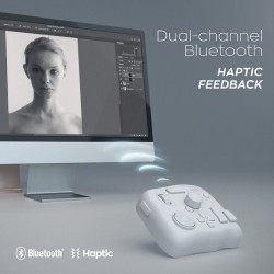 TourBox Elite Bluetooth-yhteydellä ohjain valokuvien ja videoiden editointiin värimäärittelyyn ja piirtämiseen