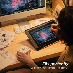 TourBox Elite Bluetooth-yhteydellä ohjain valokuvien ja videoiden editointiin värimäärittelyyn ja piirtämiseen