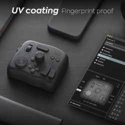 TourBox Elite Bluetooth-yhteydellä ohjain valokuvien ja videoiden editointiin värimäärittelyyn ja piirtämiseen
