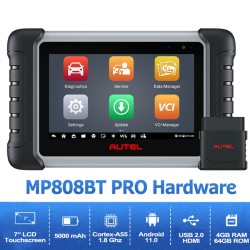 Autel MaxiPRO MP808BT PRO langaton auton diagnostiikkaskanneri kaikkien järjestelmien diagnoosiin ja huoltotoimintoihin