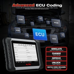 Autel MaxiPRO MP808BT PRO langaton auton diagnostiikkaskanneri kaikkien järjestelmien diagnoosiin ja huoltotoimintoihin