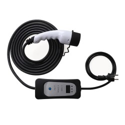 Kannettava seinälle kiinnitettävä sähköauton latausasema EA1655X tyyppi 2 16A kotikäyttöön