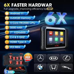 Autel MaxiPRO MP808BT PRO KIT auton diagnostiikkatyökalu ohjainyksikkökoodaus kaksisuuntainen huolto- ja korjausskanneri