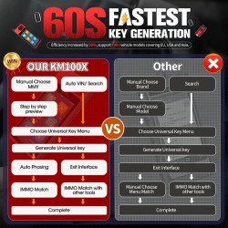 Autel MaxiIM KM100 KM100X universaali avainpaketti elinikäisillä ilmaisilla päivityksillä AutoVIN-tuella