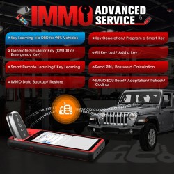 Autel MaxiIM KM100 KM100X universaali avainpaketti elinikäisillä ilmaisilla päivityksillä AutoVIN-tuella